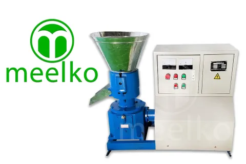 Peletizadora de madera 300 mm con matriz plana – MKFD300C